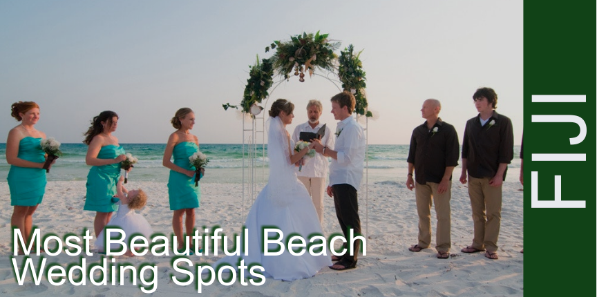 Most Beautiful Beach Wedding Spots in Fiji